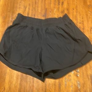 Lululemon black shorts with liner only worn once